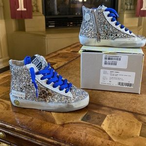 GIRLS AUTHENTIC GOLDEN GOOSE GGDB/Francy, new. Never worn. EU 24 for kid/girls.